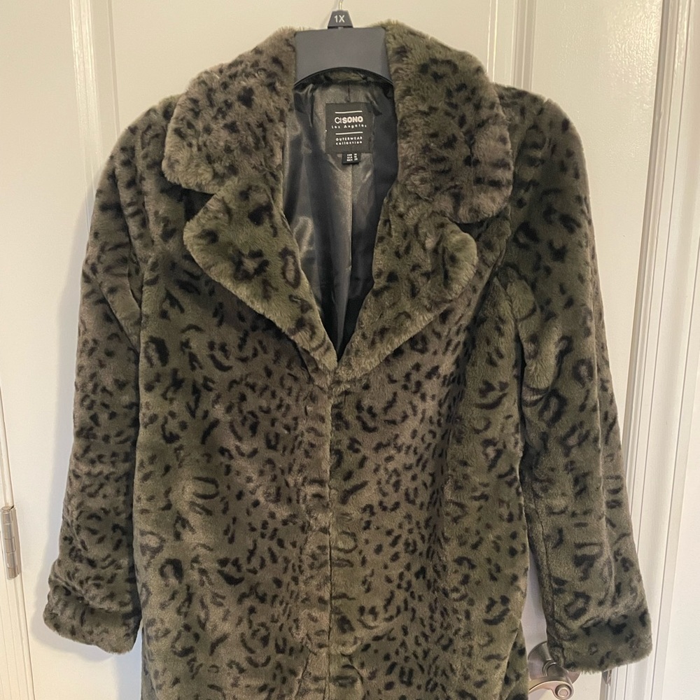 Green coat